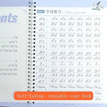 Amazon.com : Fluent Circular English Calligraphy Copybook